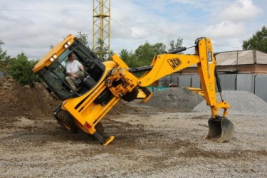 Очень устойчивый экскаватор погрузчик jcb 3cx