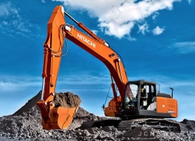 Мощная новинка от Hitachi - экскаватор ZX300LC-6