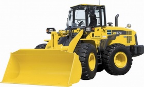 Экономичная новинка от Komatsu - колесный погрузчик WA 270-7 