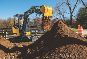 Новый компактный экскаватор 26G от John Deere - минимальные размеры без потери производительности